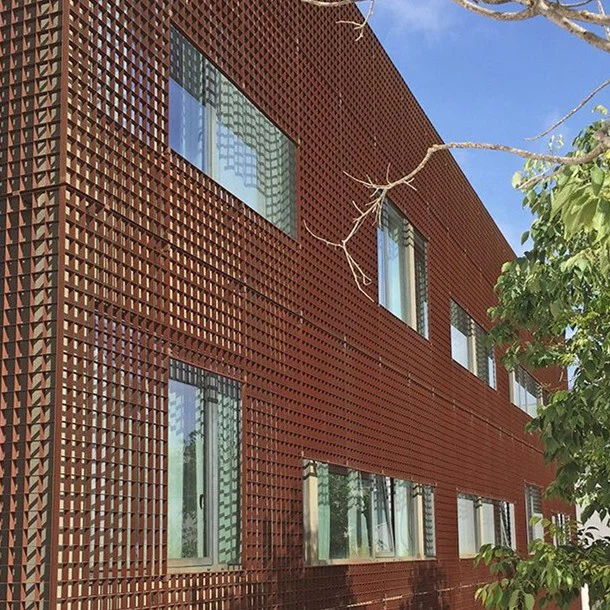 corten cladding panels